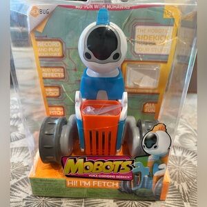 Mobots Hi! I'm Fetch - Orange and Blue Interactive Toy